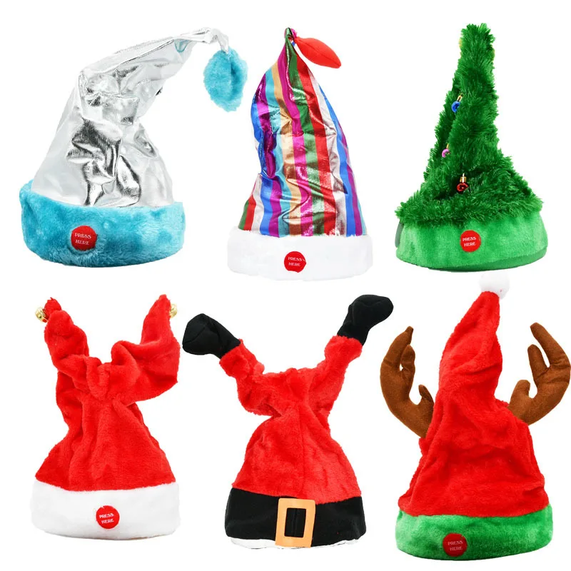 Up Lighting Decor - Chapeau de Noël Électrique Créatif à