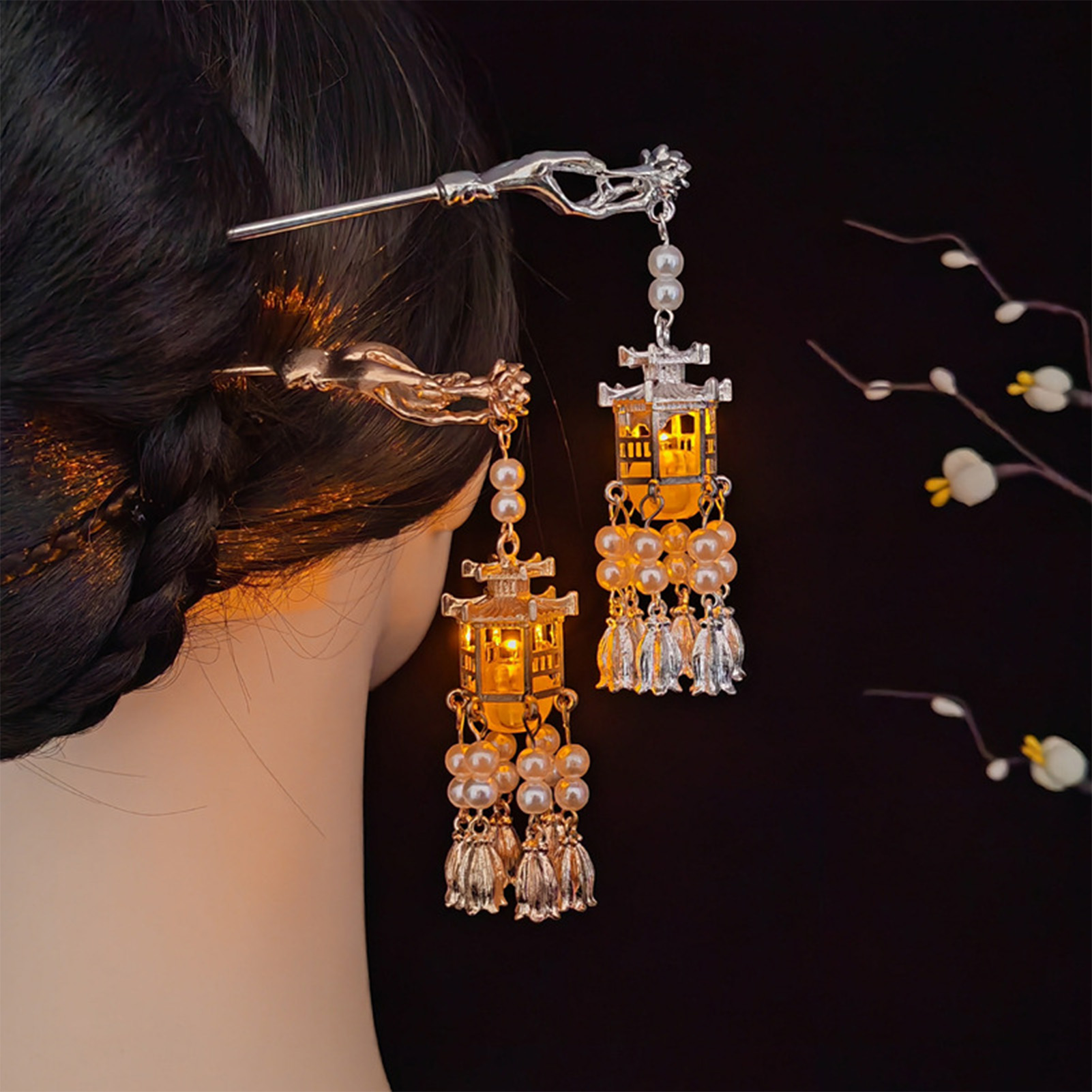 Lighting Decoration Ideas - Fourchettes à cheveux de Style chinois