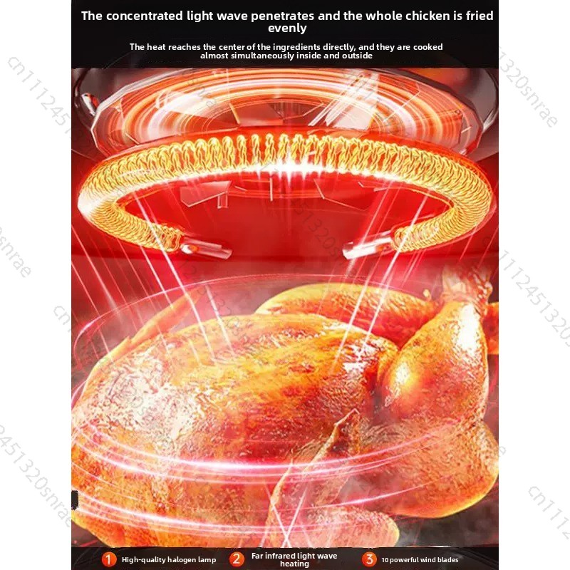 Friteuse à air en verre, Frite - Lighting Visual avis et prix