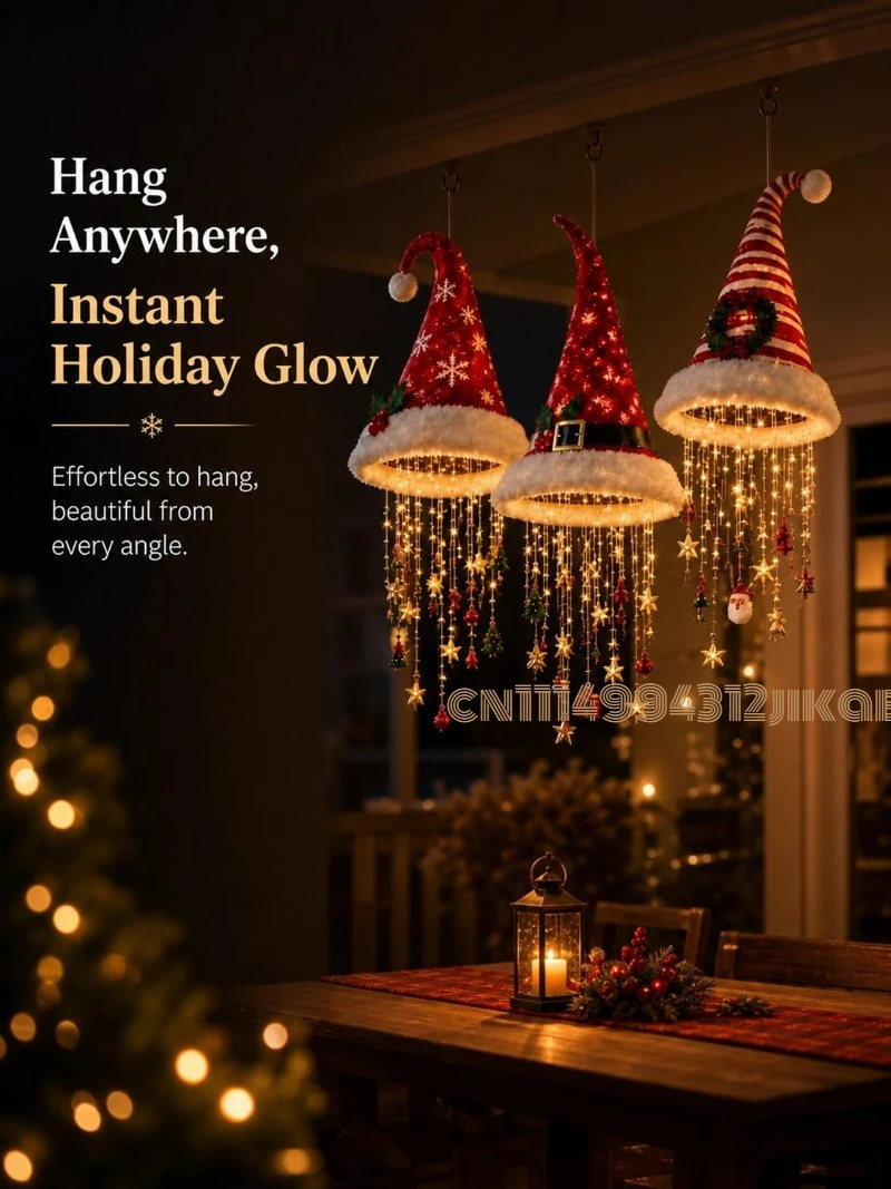 Lustre suspendu en forme de bo - Lighting Christmas Decor avis et prix