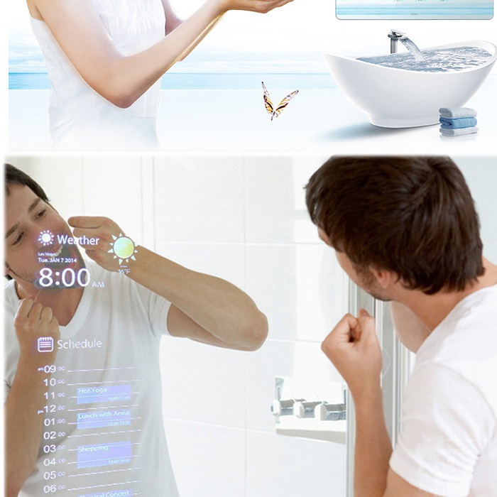 Miroir intelligent LED personn - Decor Lighting Cy avis et prix