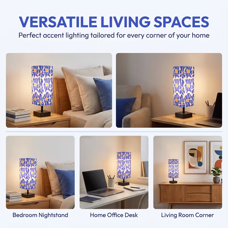 Lampe de table florale moderne - Up Lighting Decor avis et prix