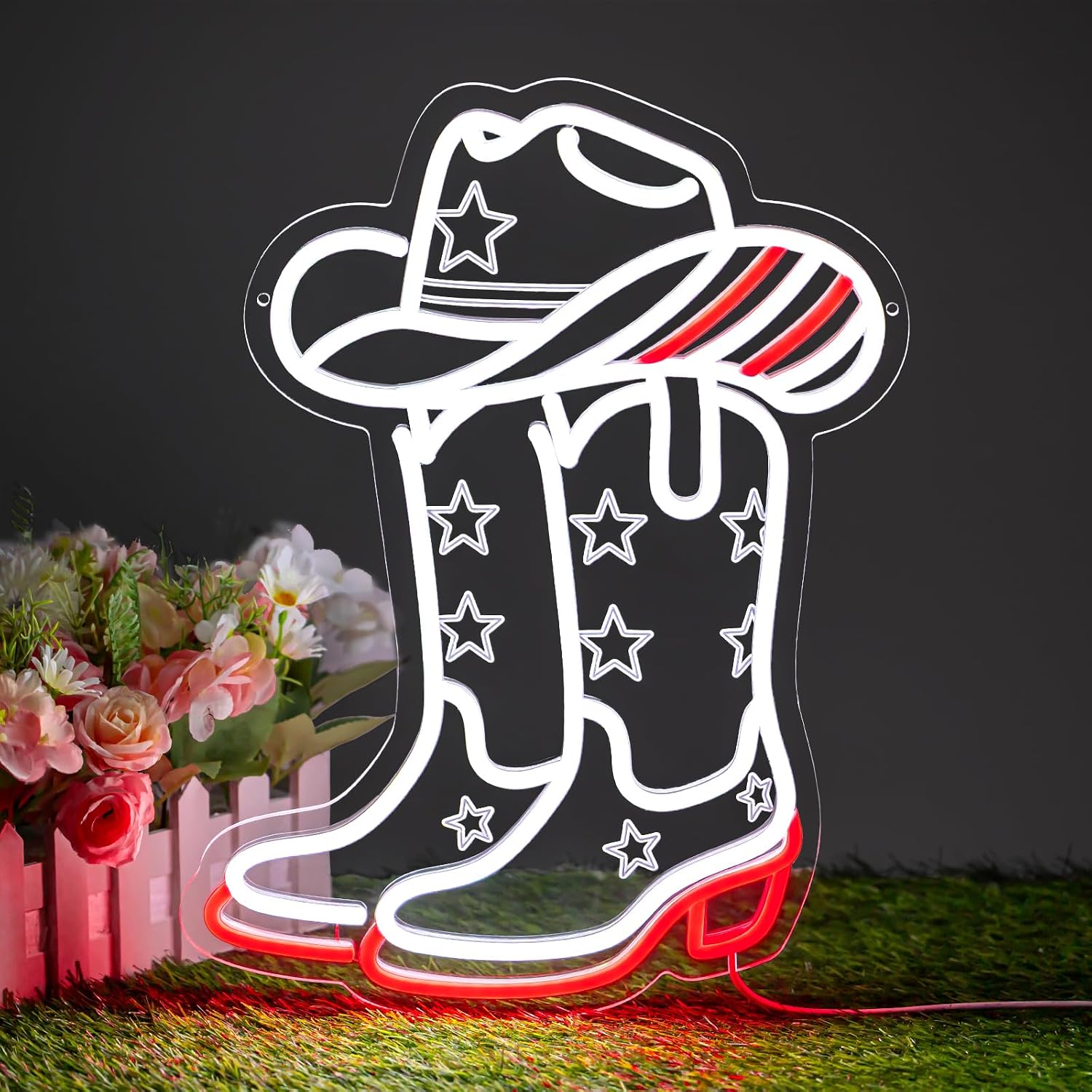 Enseigne néon LED pour bottes  - Lighting Decoration Ideas avis et prix