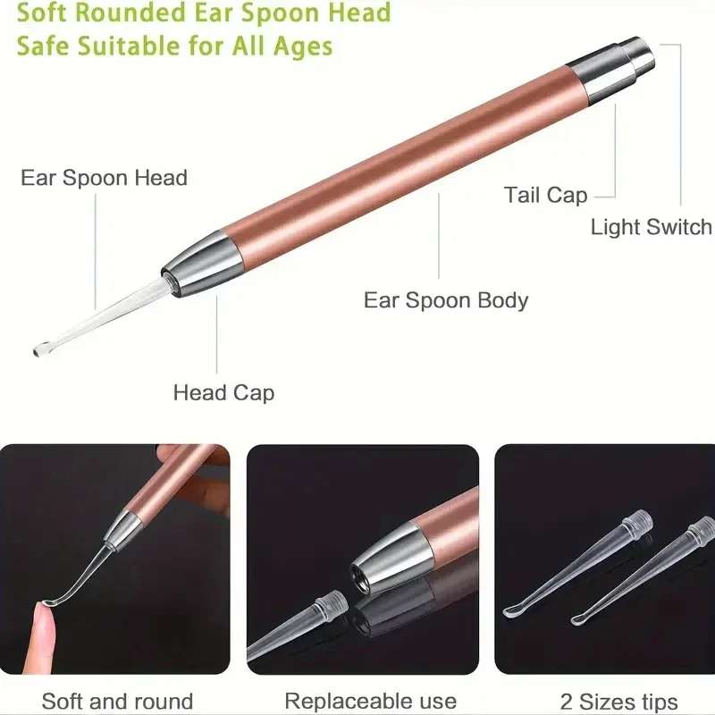 Curette auriculaire en acier i - Lighting Visual avis et prix
